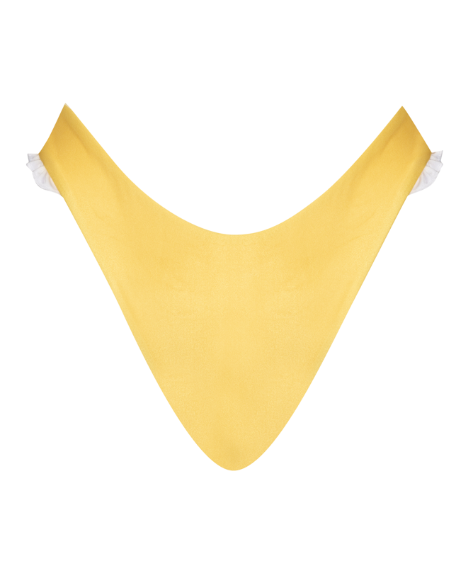 Frill Bikini Bottom - Yellow